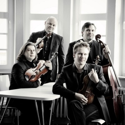 Sszymanowski Quartet: (from left) Vladimir Mykytka, Grzegorz Kotów, Marcin Sieniawski and Andrej Bielow. Photo by Marco Borggreve